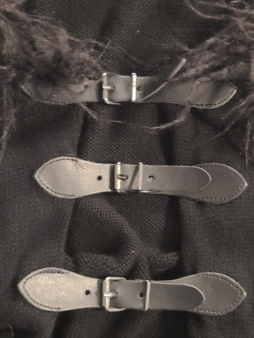 NWT - Dolls Kill - Widow - Off Day Knit Cardigan Gothic Long Black Duster, Small - Picture 5 of 10
